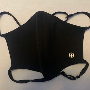 Lululemon Black Face Mask